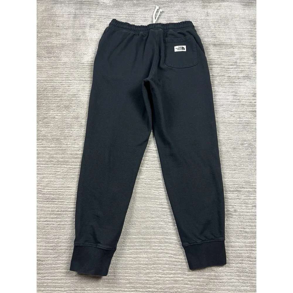 The North Face Pants Joggers Mens Medium Black Pull On Drawstring Running Gym‎